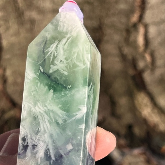 Feather (3) fluorite Tower | crystal - Picture 11 of 15